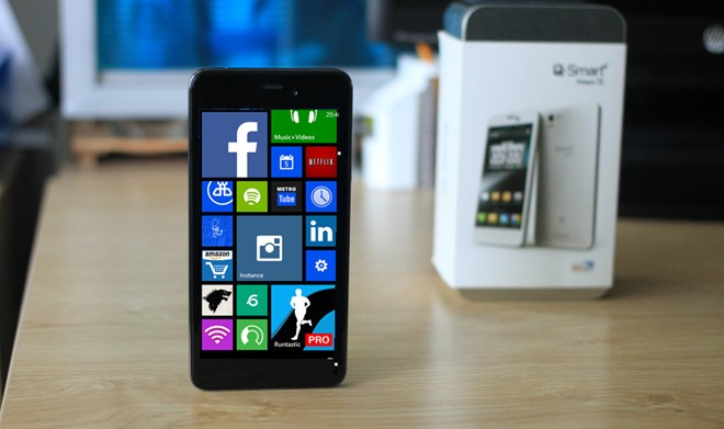 Q-mobile chuẩn bị ra mắt Smartphone chạy Window Phone 8.1